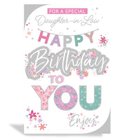6pk Cards C75 Birthday Daughter-In-Law - Tiger Feet Ireland