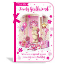 6pk Cards C90 Birthday Girlfriend - Tiger Feet Ireland