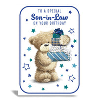 6pk Cards C50 Birthday Son-In-Law - Tiger Feet Ireland