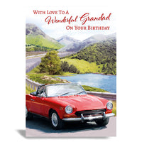 6pk Cards C50 Birthday Grandad - Tiger Feet Ireland
