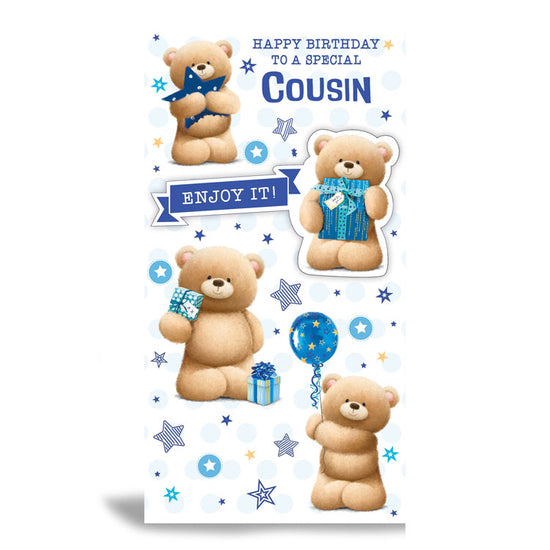 6pk Cards C55 Birthday Cousin