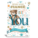 6pk Cards C75 Birthday Fiancé - Tiger Feet Ireland