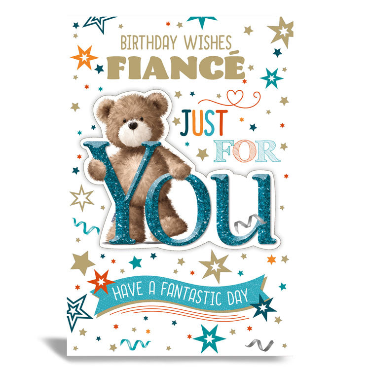 6pk Cards C75 Birthday Fiancé - Tiger Feet Ireland