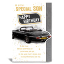 6pk Cards C75 Birthday Son - Tiger Feet Ireland