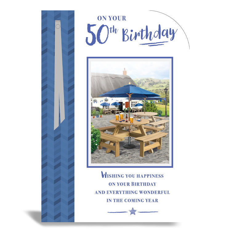6pk Cards C90 Birthday Age 50 - Tiger Feet Ireland