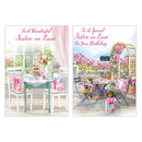 12pk Cards C50 Birthday Sister-In-Law - Tiger Feet Ireland