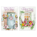 12pk Cards C50 Birthday Niece - Tiger Feet Ireland
