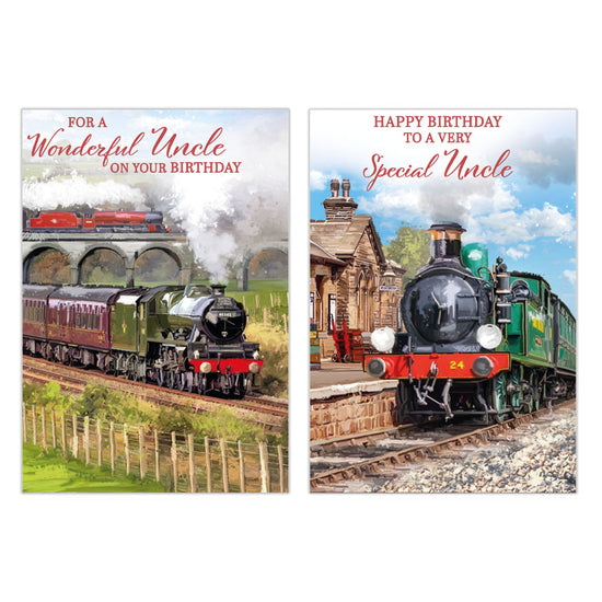 12pk Cards C50 Birthday Uncle