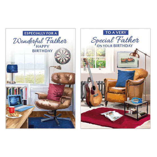 12pk Cards C50 Birthday Father