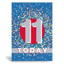 Prelude Pzazzle C50 Birthday Age 11 6pk - Tiger Feet Ireland