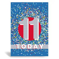 Prelude Pzazzle C50 Birthday Age 11 6pk - Tiger Feet Ireland