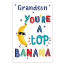 6pk Cards C75 Birthday Grandson - Tiger Feet Ireland