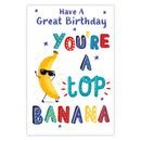 6pk Cards C75 Birthday Open - Tiger Feet Ireland