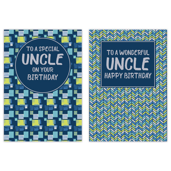 Poppyhill 12 Pack Cards C50 Everyday Birthday Uncl