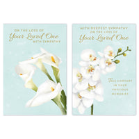 12pk Cards C50 Sympathy Loss Of Loved One - Tiger Feet Ireland