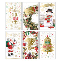 Tiger Feet 72 Pack Christmas Money Envelopes - Tiger Feet Ireland