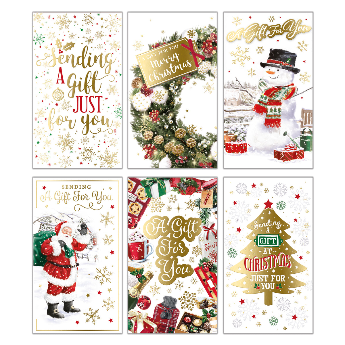 Tiger Feet 72 Pack Christmas Money Envelopes - Tiger Feet Ireland
