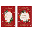 Poppyhill C50 Christmas Cards Daughter 12pk - Tiger Feet Ireland