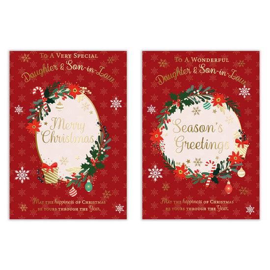 Poppyhill C50 Christmas Daughter & Son-In-Law 12pk