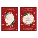 Poppyhill C50 Christmas Cards Granddaughter 12pk - Tiger Feet Ireland