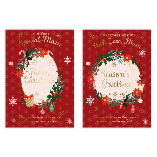 Poppyhill 12 Pack Cards C50 Christmas Mam