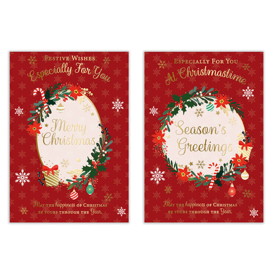 Poppyhill 12 Pack Cards C50 Christmas Open
