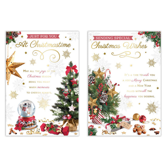 Poppyhill 12 Pack Cards C50 Christmas Open