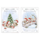 Poppyhill C50 Christmas Cards Sister & Family 12pk - Tiger Feet Ireland