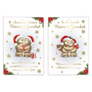Poppyhill C50 Christmas Cards Nanna & Grandad 12pk - Tiger Feet Ireland