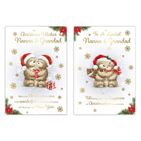 Poppyhill C50 Christmas Cards Nanna & Grandad 12pk - Tiger Feet Ireland