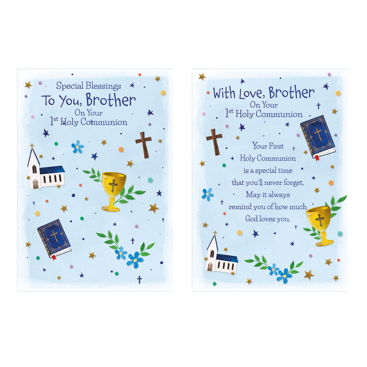 12pk Cards C50 Communion Brother - Tiger Feet Ireland