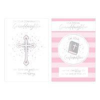 12pk Cards C50 Confirmation Granddaughter - Tiger Feet Ireland