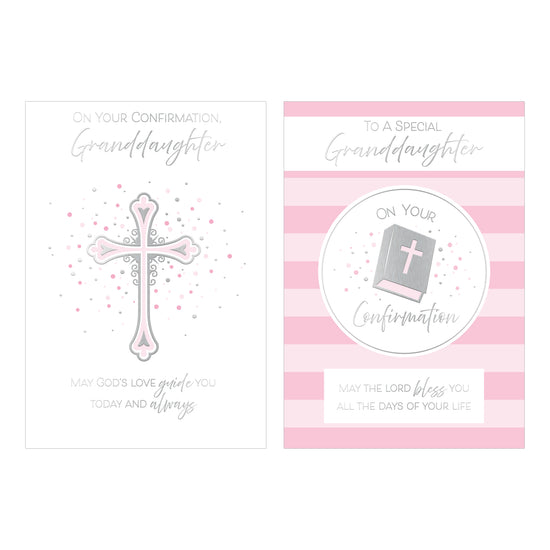 12pk Cards C50 Confirmation Granddaughter