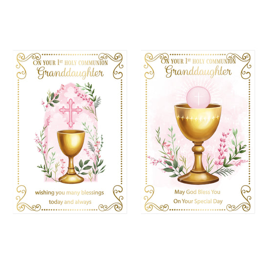 12pk Cards C50 Communion Granddaughter