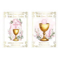 12pk Cards C50 Communion Sister - Tiger Feet Ireland