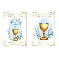 12pk Cards C50 Communion Son - Tiger Feet Ireland