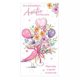 Prelude 6 Pack Cards C55 Birthday Auntie - Tiger Feet Ireland