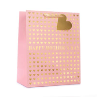 6pk Large Portrait Gift Bags Hearts - Tiger Feet Ireland