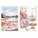 Poppyhill 12 Pack Cards C50 Birthday Belated