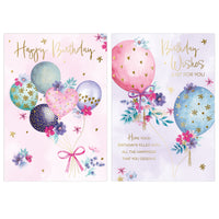 Poppyhill 12 Pack Cards C50 Birthday Open