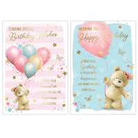 Poppyhill 12 Pack Cards C50 Birthday Open