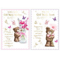 Poppyhill 12 Pack Cards C50 Get Well