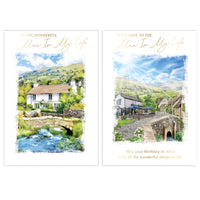 Poppyhill 12 Pack Cards Birthday Man In My Life