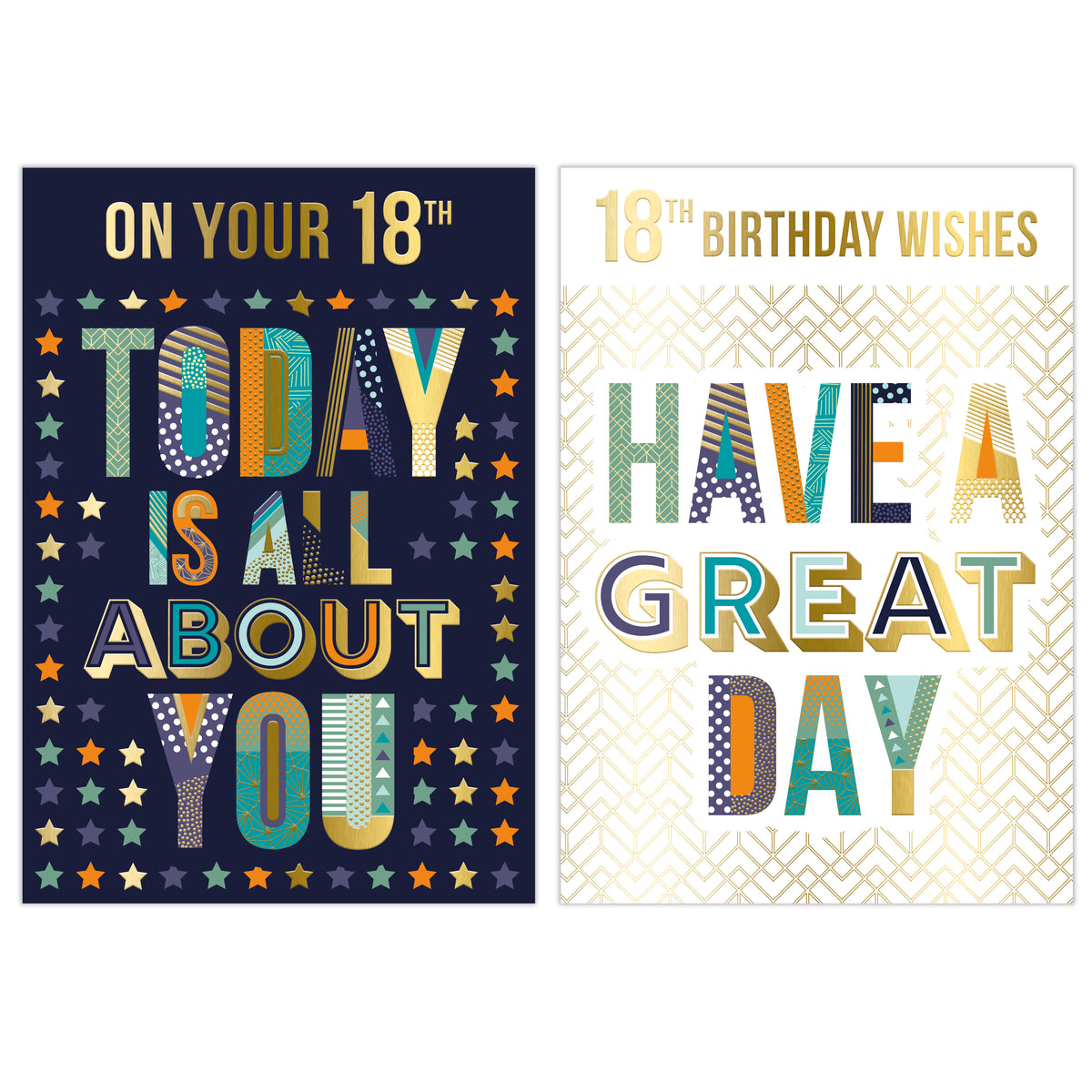 Poppyhill 12 Pack Cards C50 Birthday Age 18