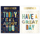 Poppyhill 12 Pack Cards Birthday Godfather
