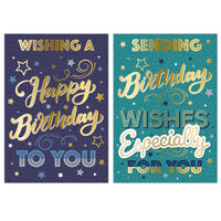 Poppyhill 12 Pack Cards C50 Birthday Open