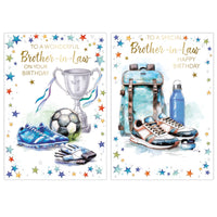 Poppyhill 12 Pack Cards Birthday Brother-In-Law
