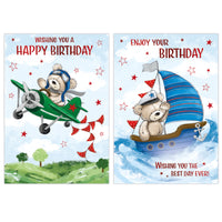 Poppyhill 12 Pack Cards C50 Birthday Open