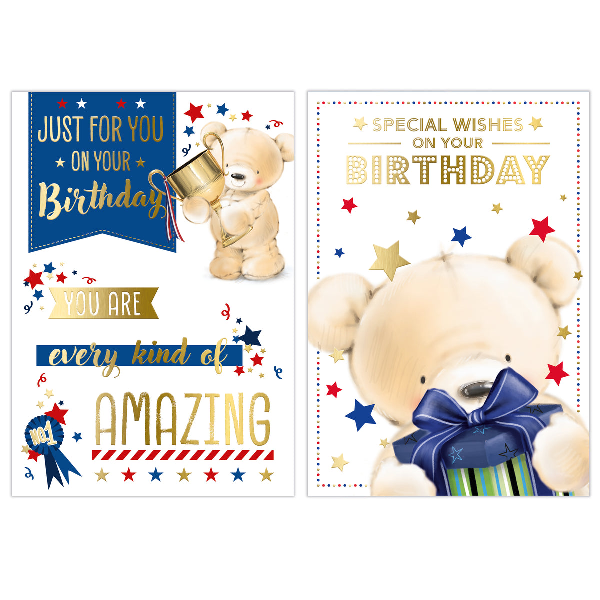 Poppyhill 12 Pack Cards C50 Birthday Open