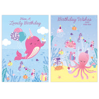 Poppyhill 12 Pack Cards C50 Birthday Open